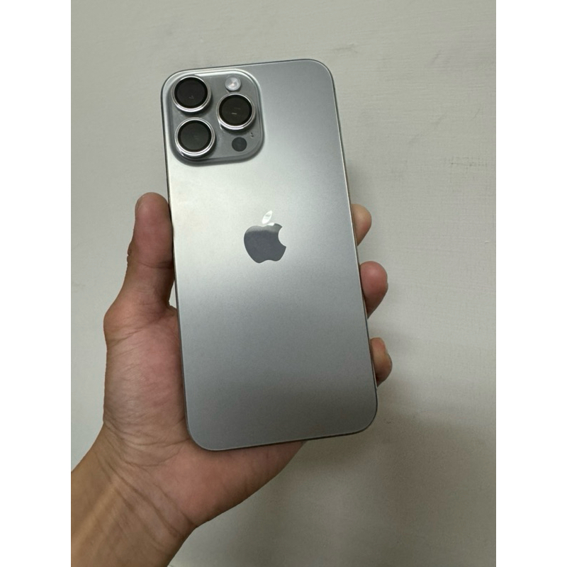 iPhone 15 pro max 256g 原鈦色