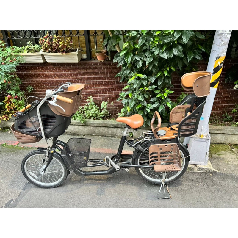 日本親子腳踏車 ogk兒童安全椅 雙寶腳踏車 雙胞胎腳踏車 台北面交
