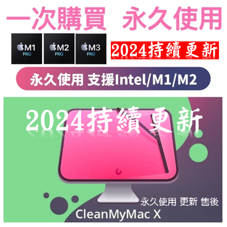 【2024持續更新】CleanMyMac X mac清理工具 垃圾清理 mac系統優化 mac安全軟體 mac軟體