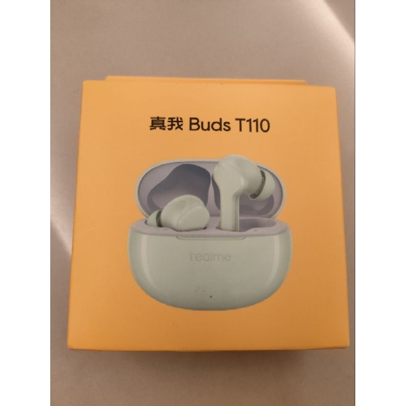 Realme Buds T110無線藍芽耳機，綠色