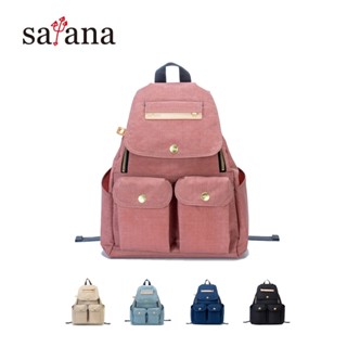 【satana】Soldier 小拉鍊後揹包-多色 (SOS0972)｜雙肩包包 出國後揹包 女用後揹包 旅行後揹包