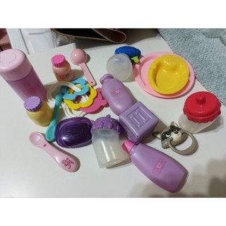 二手 辦家家酒玩具 小美樂通用配件 洗澡用品 奶瓶