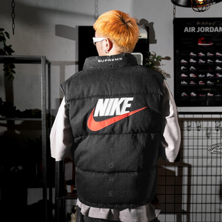 【SUPREME】Supreme x Nike Denim Puffer Vest 牛仔背心 兩色