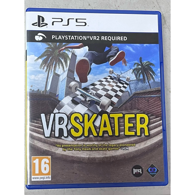 PS5 VR Skater 英文版 本商品必須使用PSVR2設備