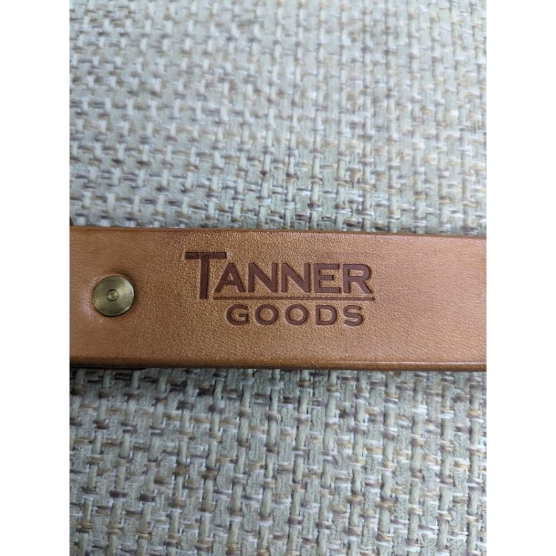 Tanner Goods 咖啡色真皮腰帶 真皮休閒皮帶 32 M號