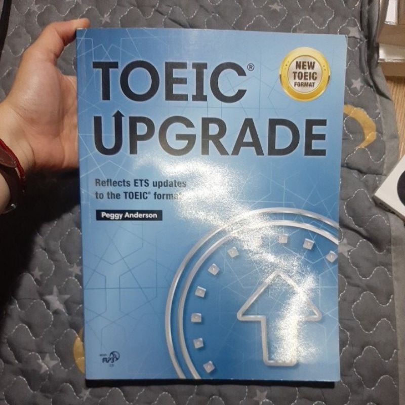 新多益 toeic upgrade new toeic 2017出版 七成新 部分書寫 附一光碟 有解答