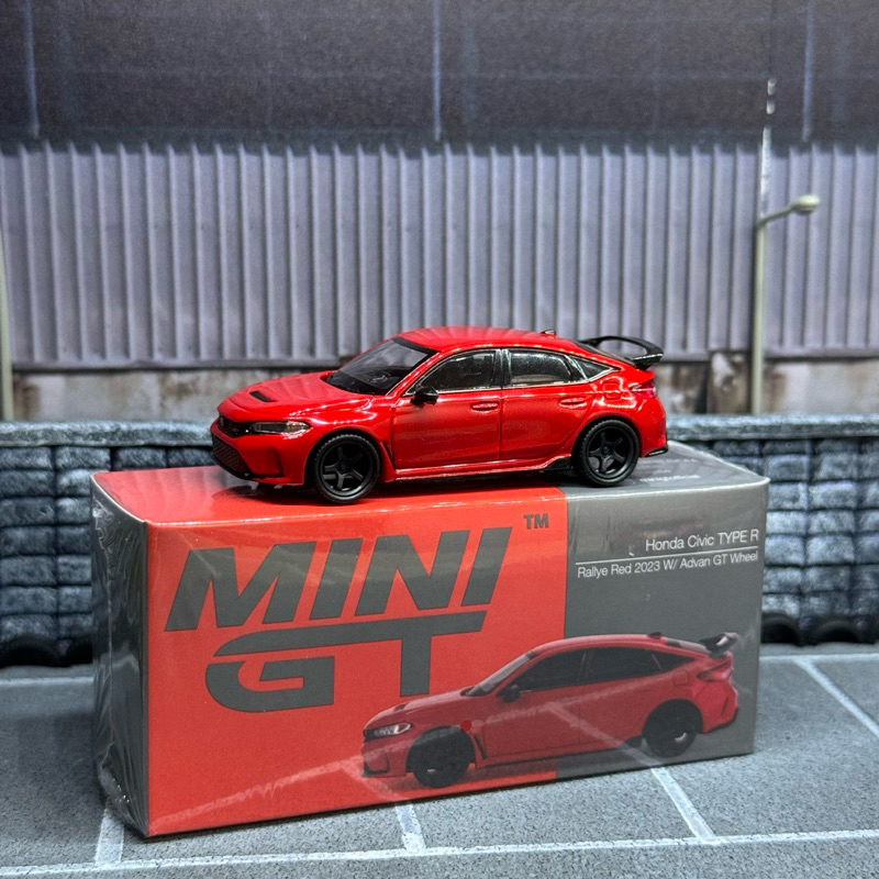 MINI GT 546 Honda Civic Type R FL5 紅 黑匡 總代理 本田 喜美1/64