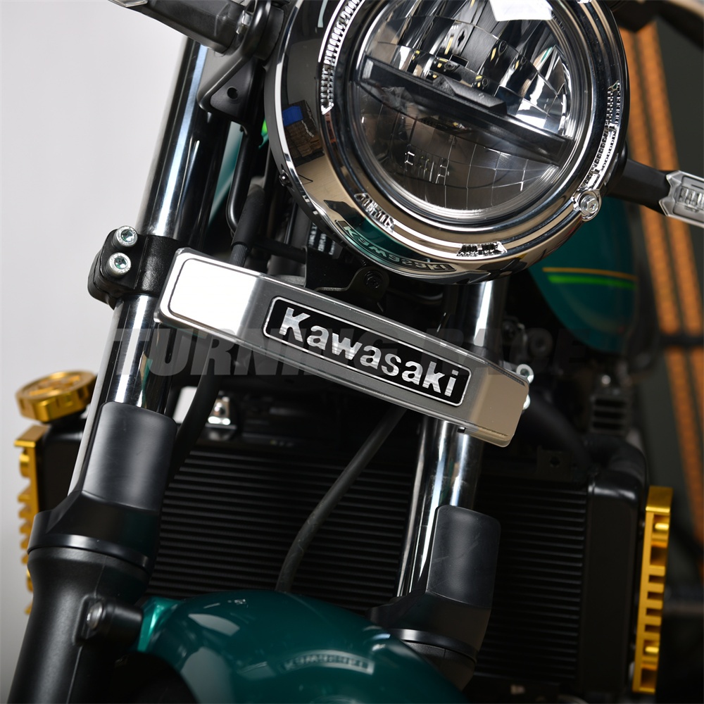 Z650RS防刮板 適用於 kawasaki Z650RS改裝個性金屬板 Z650RS 折疊靠背 Kawasaki