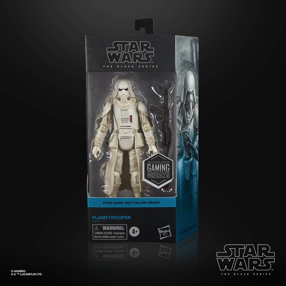 Hasbro 星際大戰 黑標 6吋電玩精選人物 FO 火焰兵 風暴兵 F28445L00