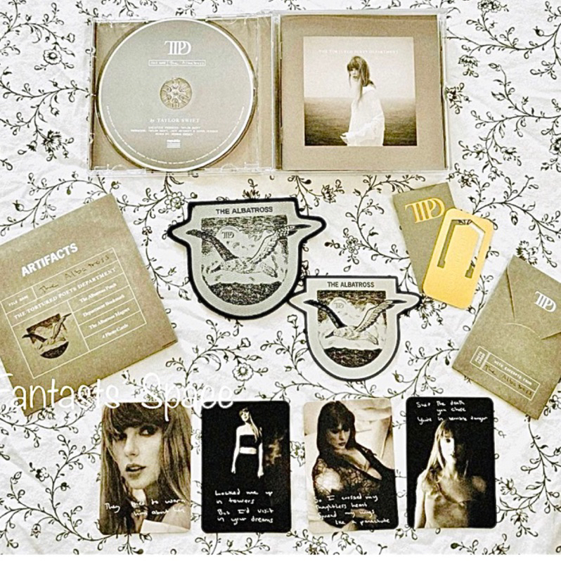 F•L🚀(預購+送贈品) Taylor Swift 泰勒絲 TTPD CD專輯 豪華版 The Alabatross