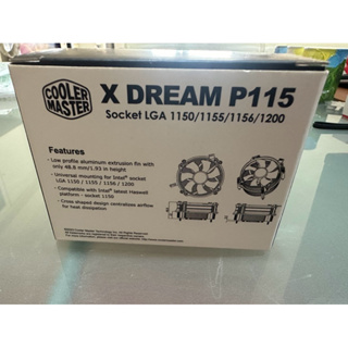 Cooler Master 酷碼 X Dream P115 CPU 散熱器 RR-X115-40PK-R1