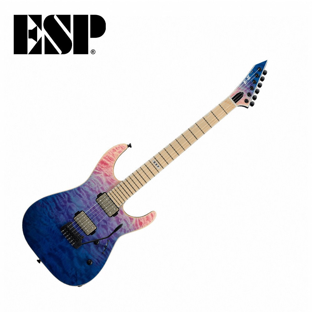ESP E-II M-II HST QM Indigo Purple Fade 電吉他 靛紫漸層色【敦煌樂器】
