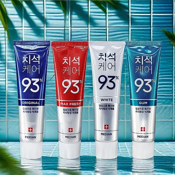 韓國 Median 93%強效淨白去垢牙膏(120g) 款式可選【小三美日】升級版 D101414