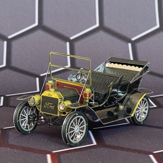 [台灣現貨] DIY 組裝 3D 金屬 模型 - 經典 復古 骨董 老爺車 福特T型車