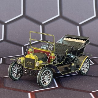 [臺灣現貨] DIY 組裝 3D 金屬 模型 - 經典 復古 骨董 老爺車 福特T型車