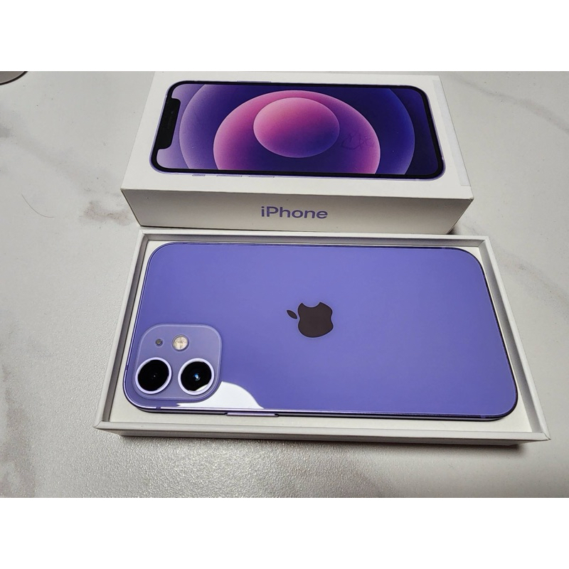 iPhone 12 mini 64g 紫色