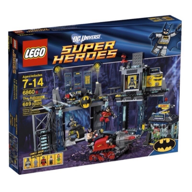 LEGO 樂高 6860 DC 超級英雄 蝙蝠洞基地 The Batcave