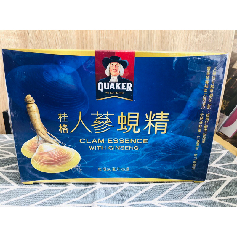 桂格 人蔘蜆精68ml*6瓶/盒（市價399元/盒）