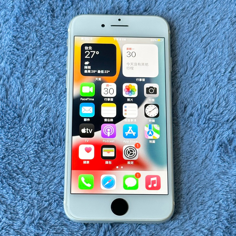 iPhone SE 2 64G 白 功能正常 二手 IphoneSE2 SE2 4.7吋 蘋果 換過螢幕 台中