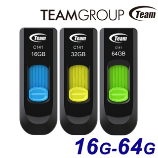 Team 十銓 USB2.0 C141 32GB 16GB 64GB 隨身碟 16G 32G 64G 伸縮式