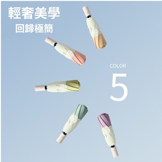 【臺灣24H現貨】韓系彩邊自動傘 三折全自動接邊傘 韓系小清新折疊傘 晴雨傘自開收三折雨傘 陽傘 雨傘