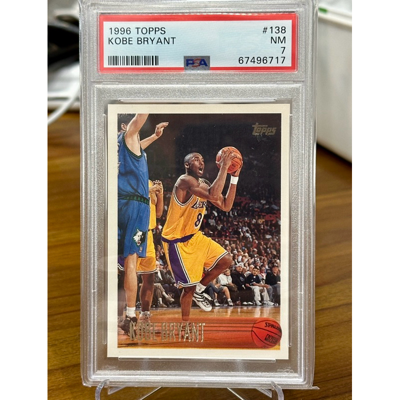 [NBA球卡] 1996 Topps #138 Kobe Bryant RC PSA7
