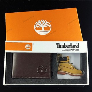 🇺🇸Timberland專櫃正品🇺🇸 美國代購 現貨 添柏嵐薄型 真皮 短夾附靴型吊飾禮盒+提袋🆓 男生 皮夾