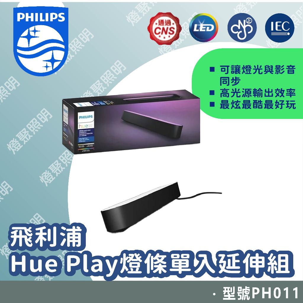 【燈聚】Philips 飛利浦 Hue 智慧照明 全彩情境 Hue Play燈條單入延伸組 PH011