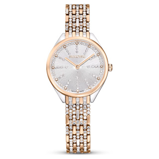 Swarovski 施華洛世奇 Swarovski Attract 璀璨魅力時尚腕錶 5649987/玫瑰金色 30mm