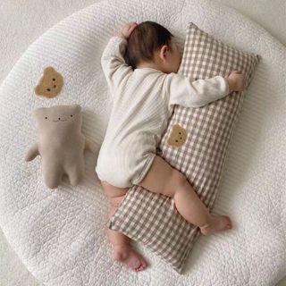 [🎀嬰兒枕❤兒童枕頭❤] 寶寶長條枕頭 兒童抱枕 兒童床圍 兒童枕頭 兒童抱枕靠枕 小熊抱枕 嬰兒床圍防撞