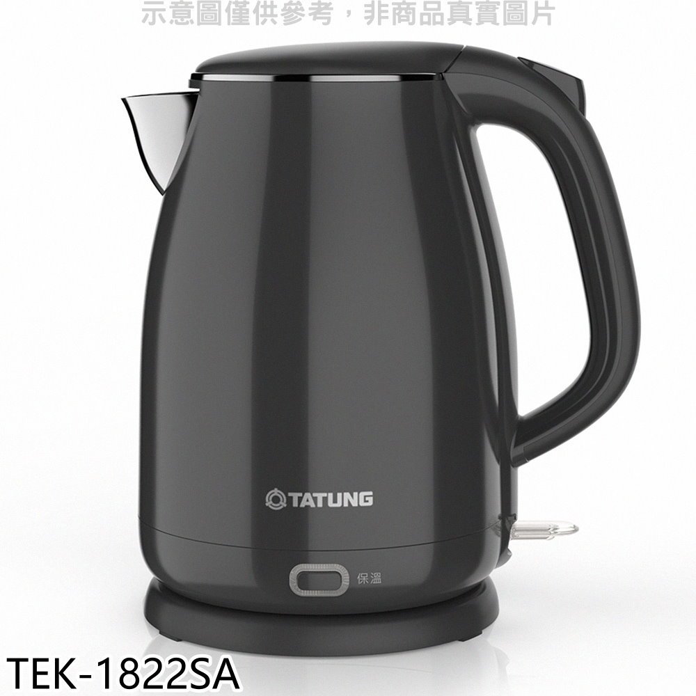 大同【TEK-1822SA】1.8公升雙層防燙保溫電茶壺熱水瓶 歡迎議價
