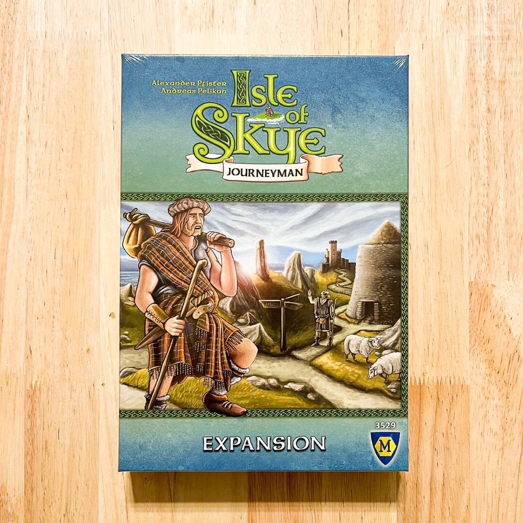正版桌遊 全新未拆 斯凱島 旅人擴充 Isle of Skye: Journeyman 英文版 非便宜大陸垃圾盜版