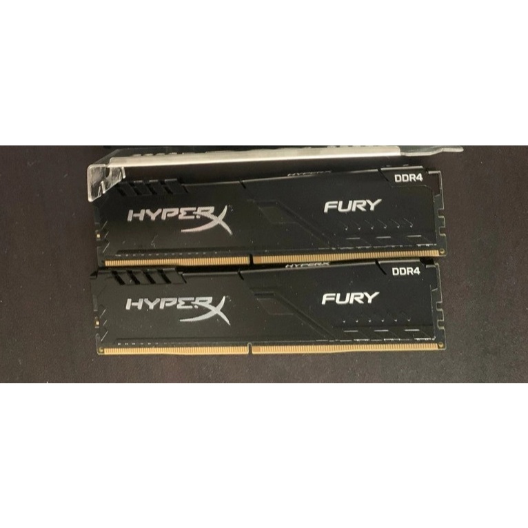 金士頓 DDR4 8GBx2(16GB)  Kingston HyperX Fury 功能正常  兩條一起賣