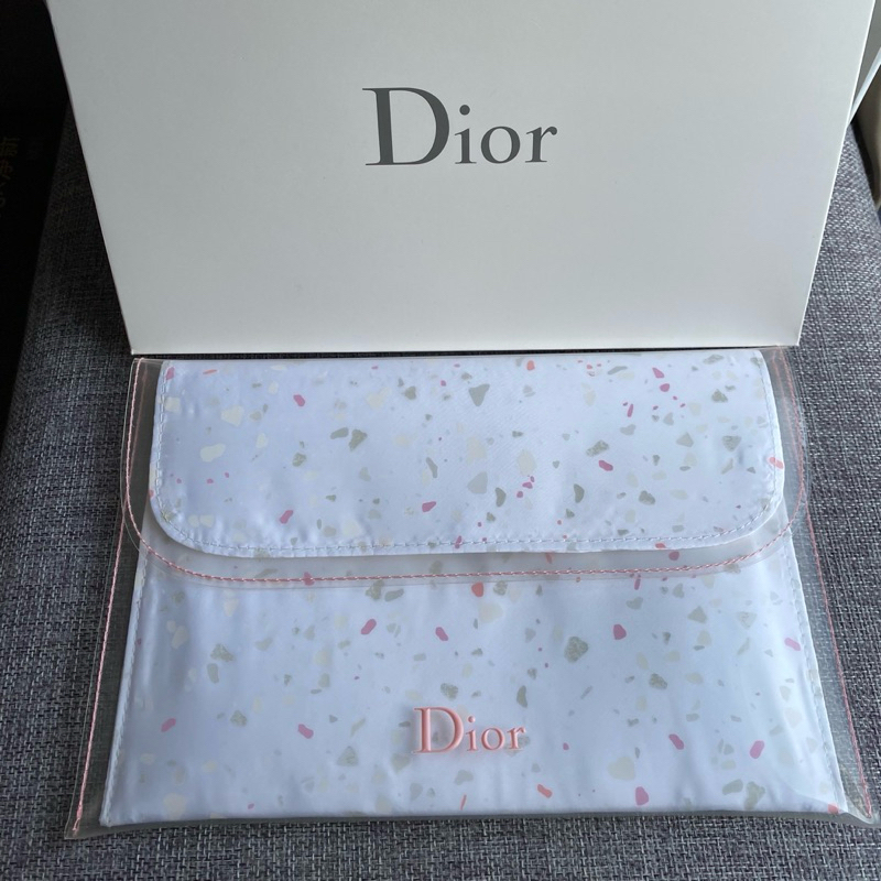 Dior 化妝包 池畔派對繽紛手拿包 專櫃滿額贈 全新附盒