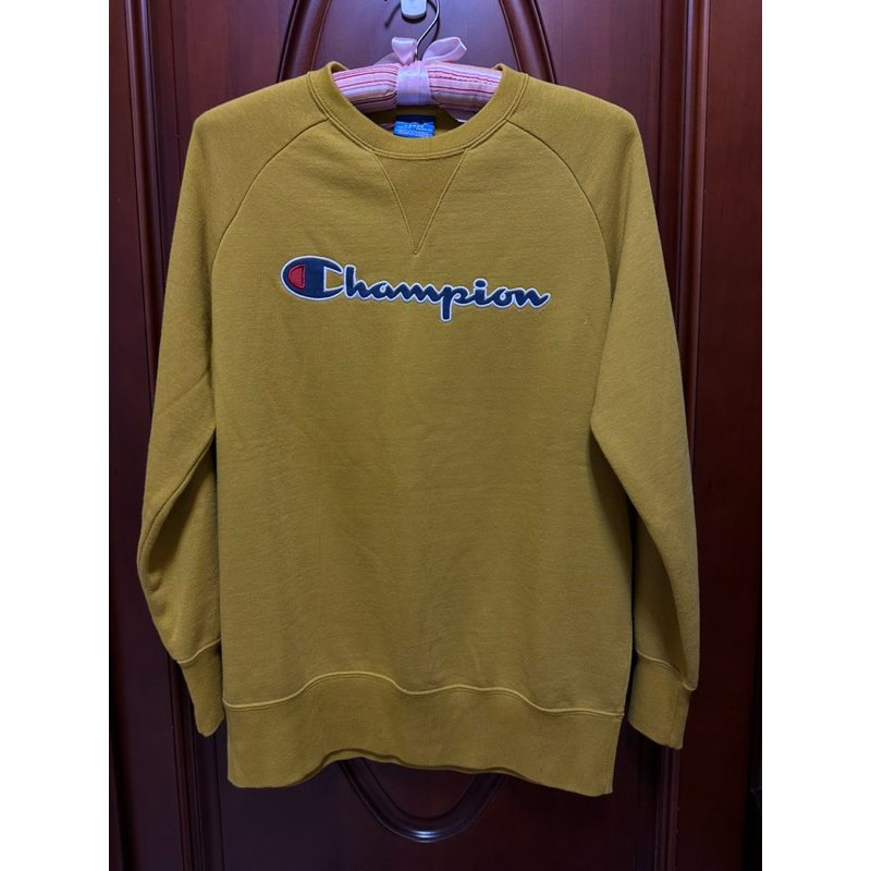 Champion 經典大學T 刷毛長袖二手商品