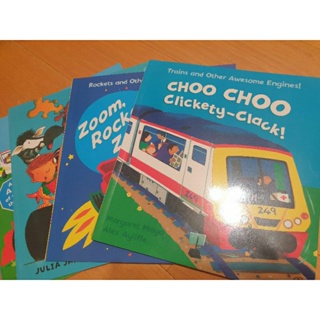 Choo choo交通工具英語繪本（共4冊）附點讀