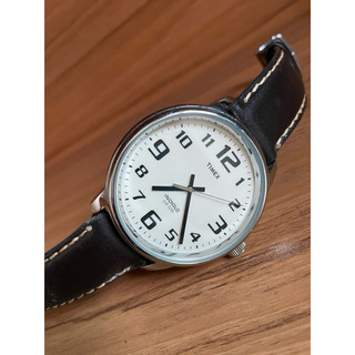 TIMEX 天美時 大錶 皮錶帶