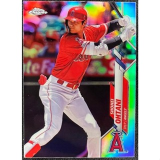 MLB 球員卡 Shohei Ohtani 大谷翔平 2020 Topps Chrome Refractor 亮面