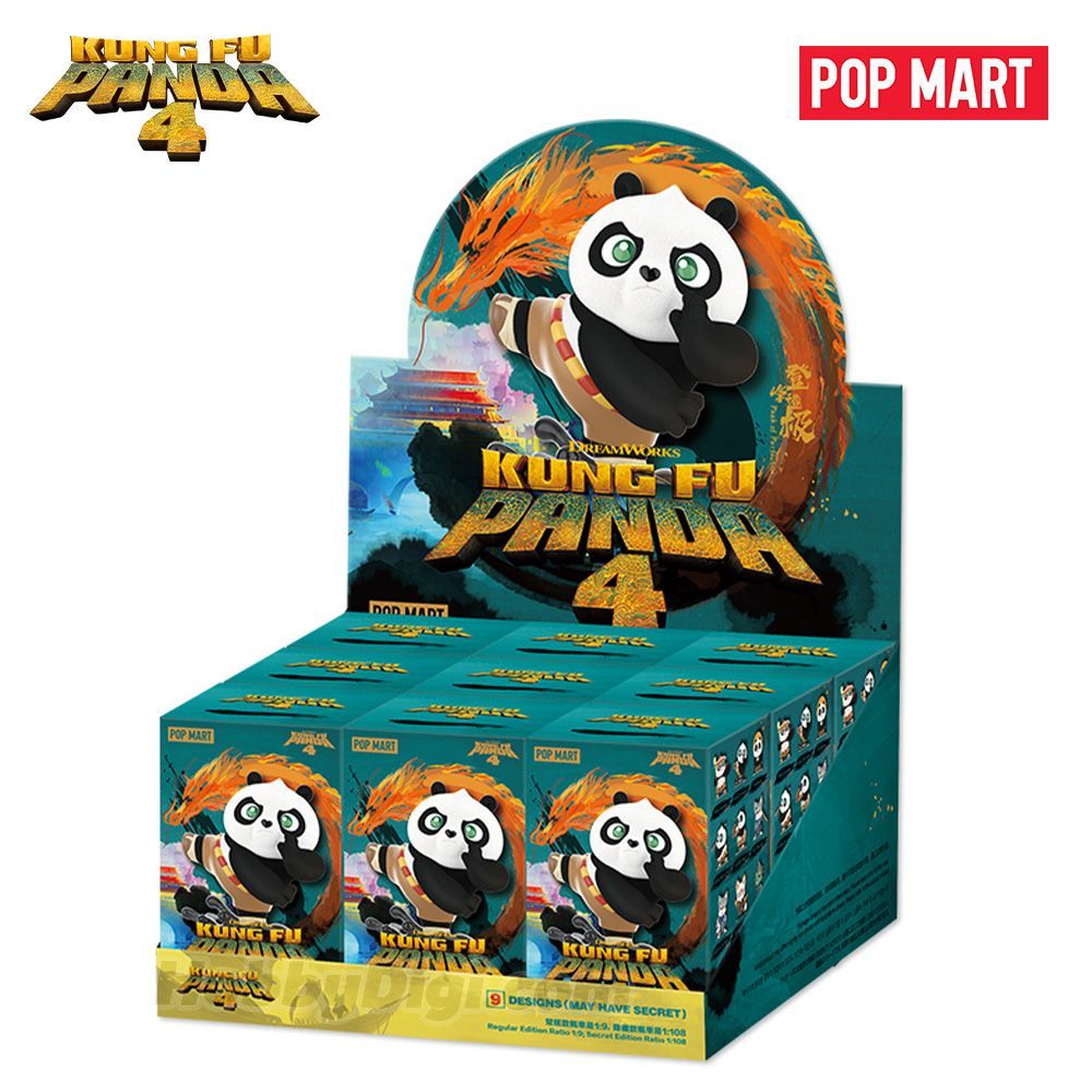 Pop Mart 泡泡瑪特 環球 功夫熊貓 盲盒 盒玩 Kung Fu Panda