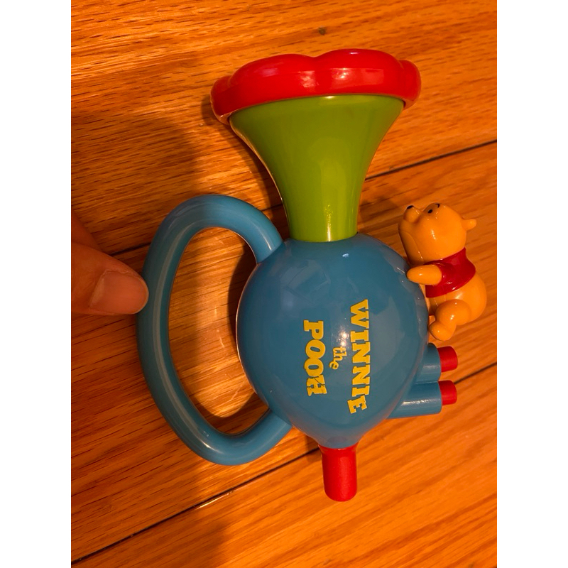 正版 小熊維尼玩具喇叭 TAKARA TOMY 迪士尼 小熊維尼 嬰幼兒 玩具