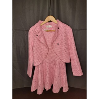 浪漫粉色裙+外套 浪漫粉色裙+外套