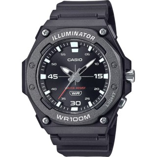 CASIO 卡西歐 運動風大三針手錶-黑 MW-620H-1AV