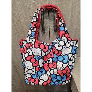 三麗鷗 Hello kitty 日本限定 空氣包 媽媽包 旅行包