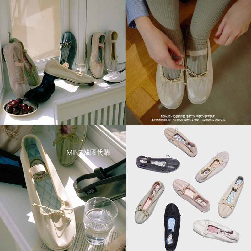 MINT韓國代購🇰🇷 Rockfish / WISLEY SCRUNCH FLAT(QUILTED) 芭蕾舞鞋 娃娃鞋