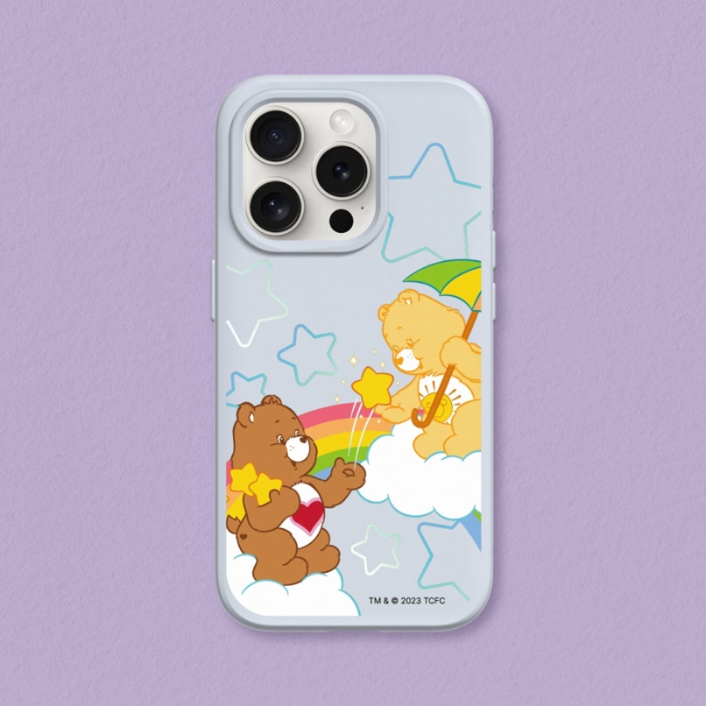 犀牛盾適用iPhone SolidSuit MagSafe兼容殼∣Care Bears/熊滿星空