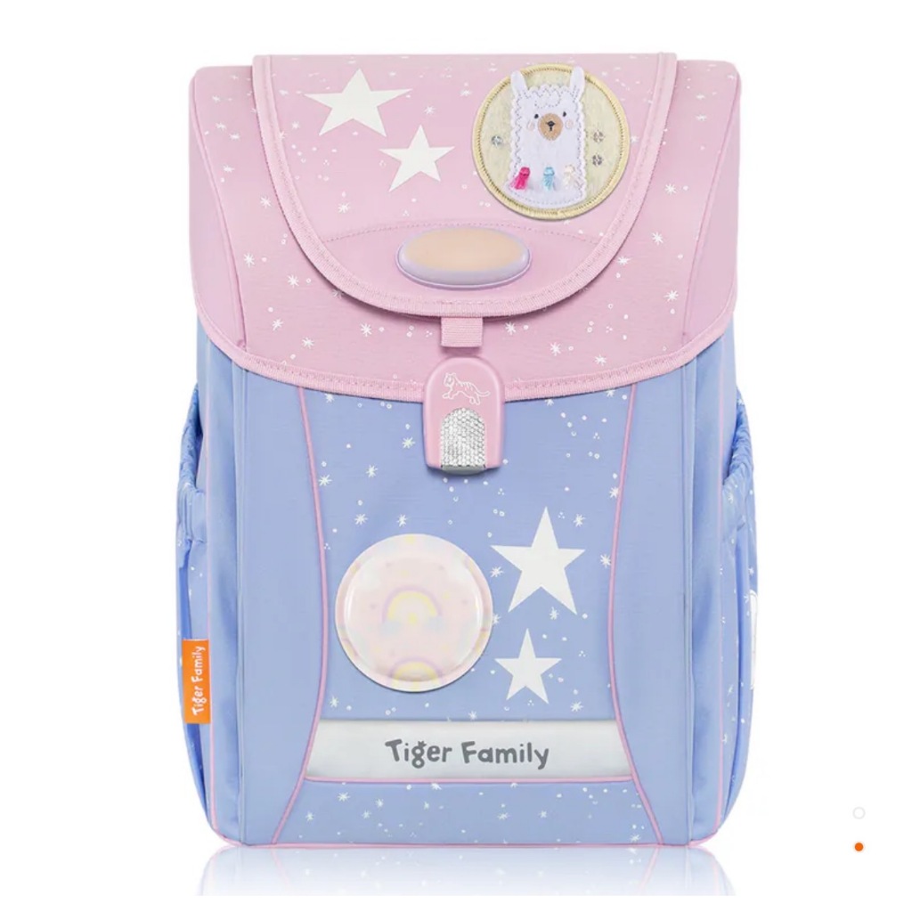 安德特 批發團購 - Tiger Family 學院風護童安全燈超輕量護脊書包Pro 2S - 星空派對 兒童書包