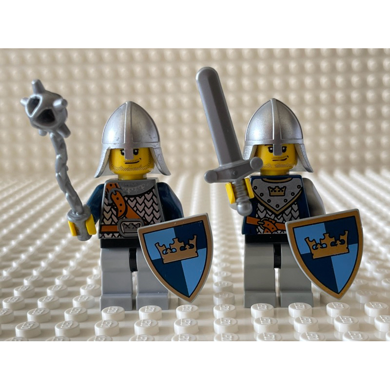 LEGO樂高 城堡系列 絕版 7094 7093 7038 皇冠 士兵 徵兵 人偶