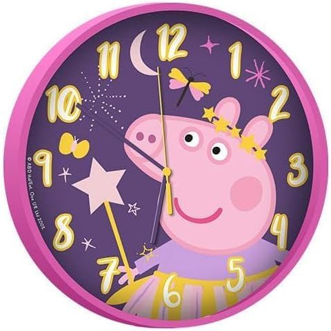 預購🚀正貨🚀美國專櫃 HOVUK 掛鐘 壁鐘 粉紅豬小妹 佩佩豬 兒童 時鐘 Peppa Pig