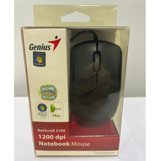 昆盈 Genius NetScroll 310X 極光精靈 迷你有線光學滑鼠 筆電適用(輕巧方便攜帶 不佔空間)