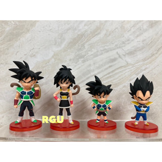 正版 二手 現貨 七龍珠 悟空一家 賽亞人 巴達克 姬內 小悟空 小達爾 WCF DBZ 公仔 盒玩 RGU0074